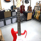 Squier Stratocaster Hardtail Electric Guitar, Laurel FB, Red